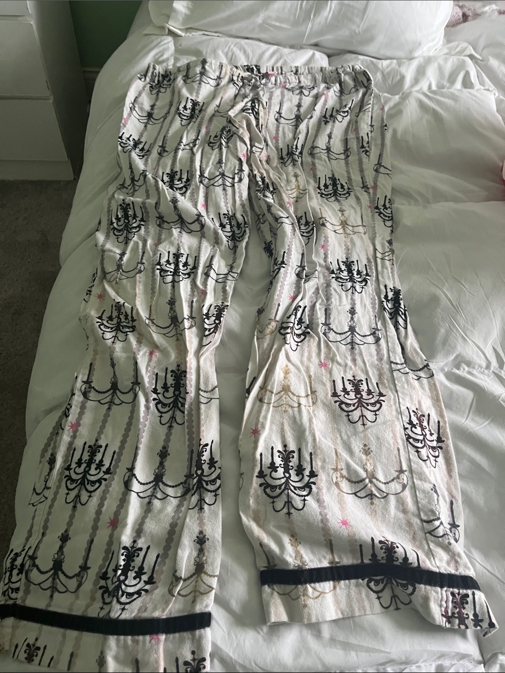 Women size large pajama pants